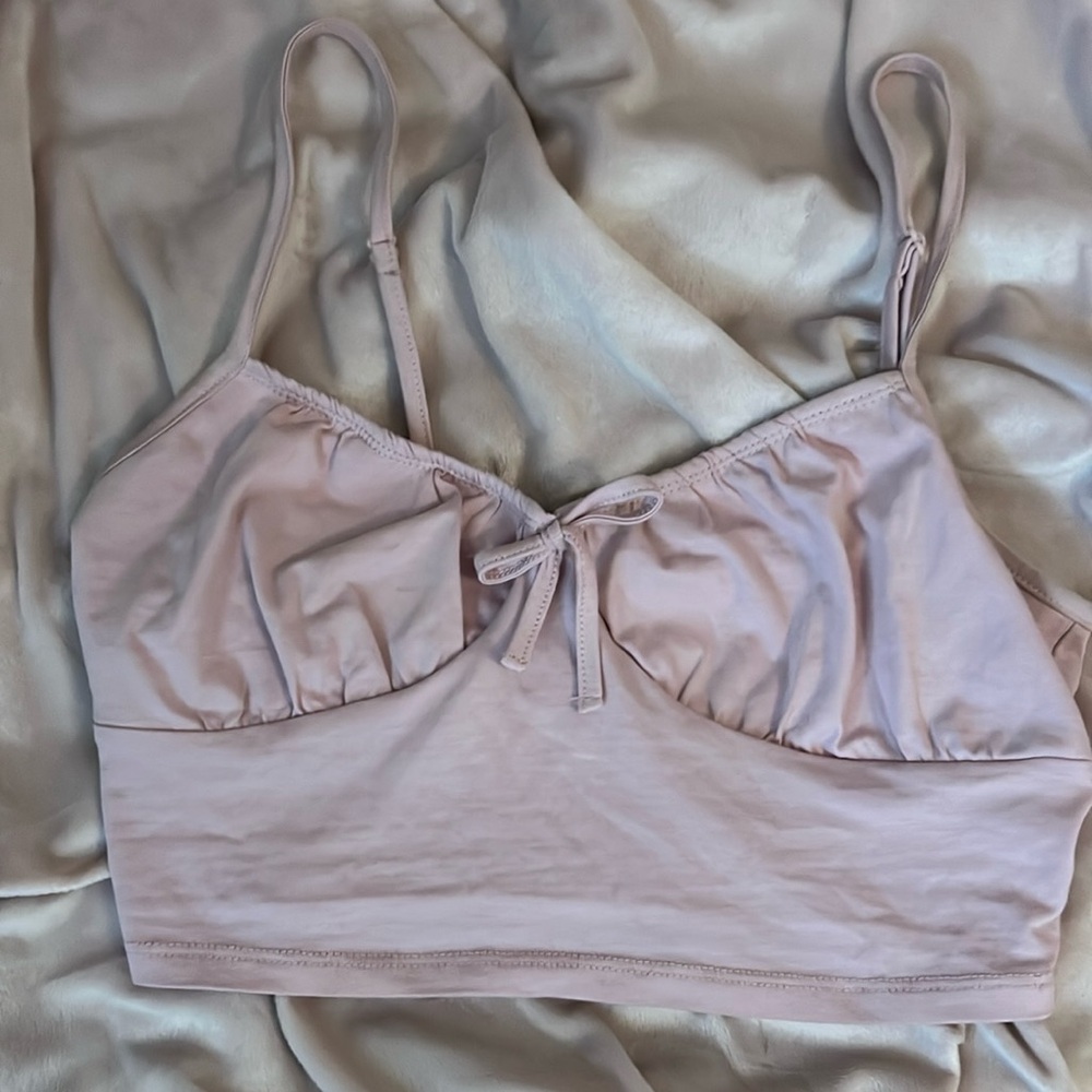 Pink SHEIN crop top